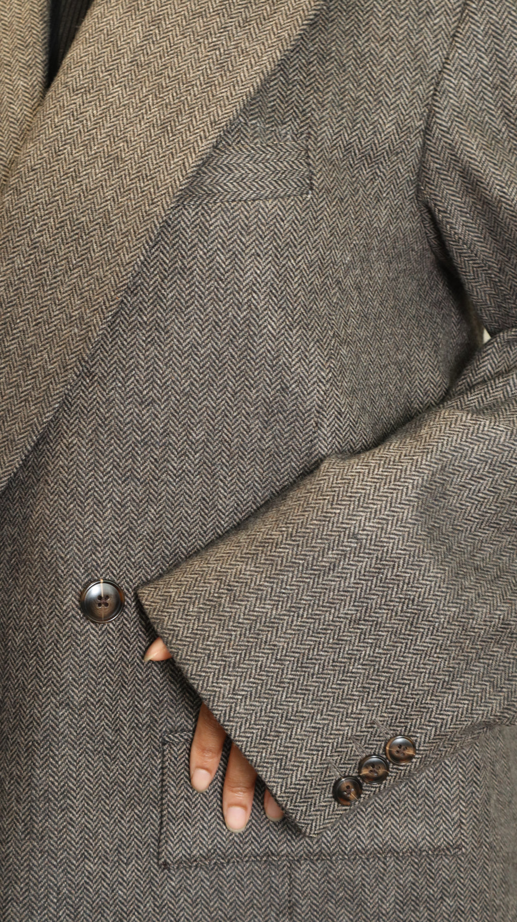 Blazer Oversize Signature — Terra Obscura - Marron