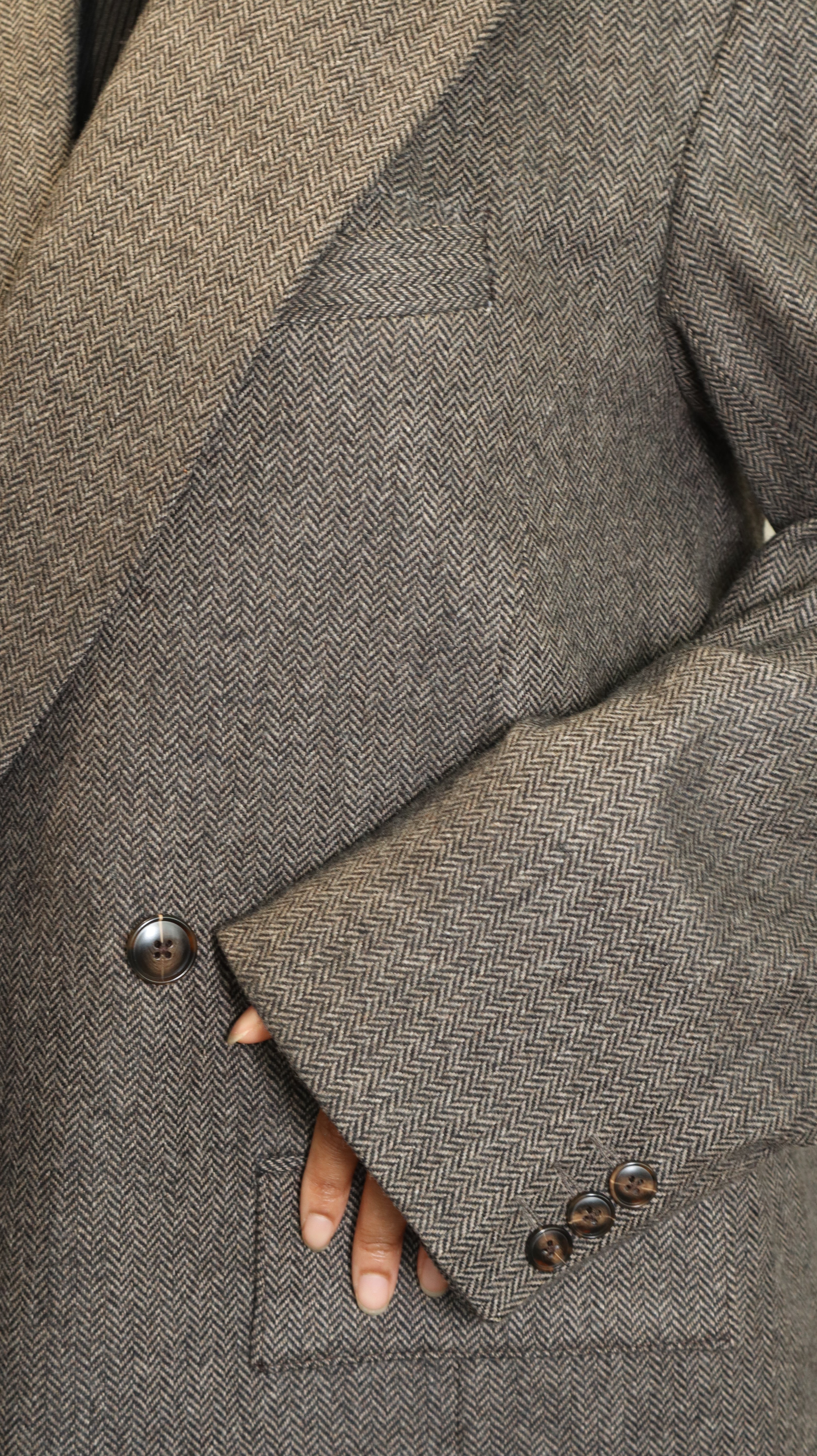 Blazer Oversize Signature — Terra Obscura - Marron