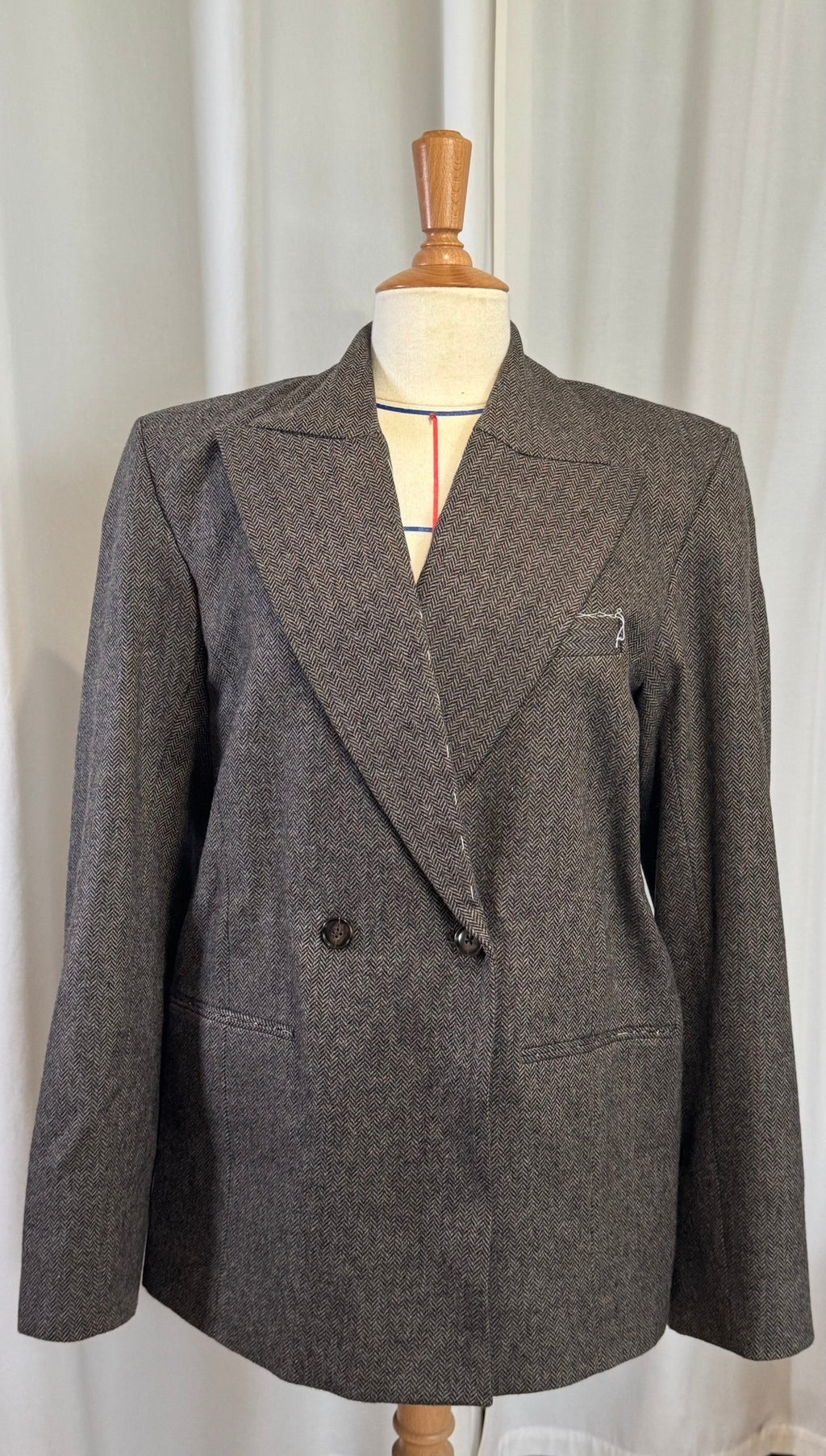 Blazer Oversize Signature — Terra Obscura - Marron