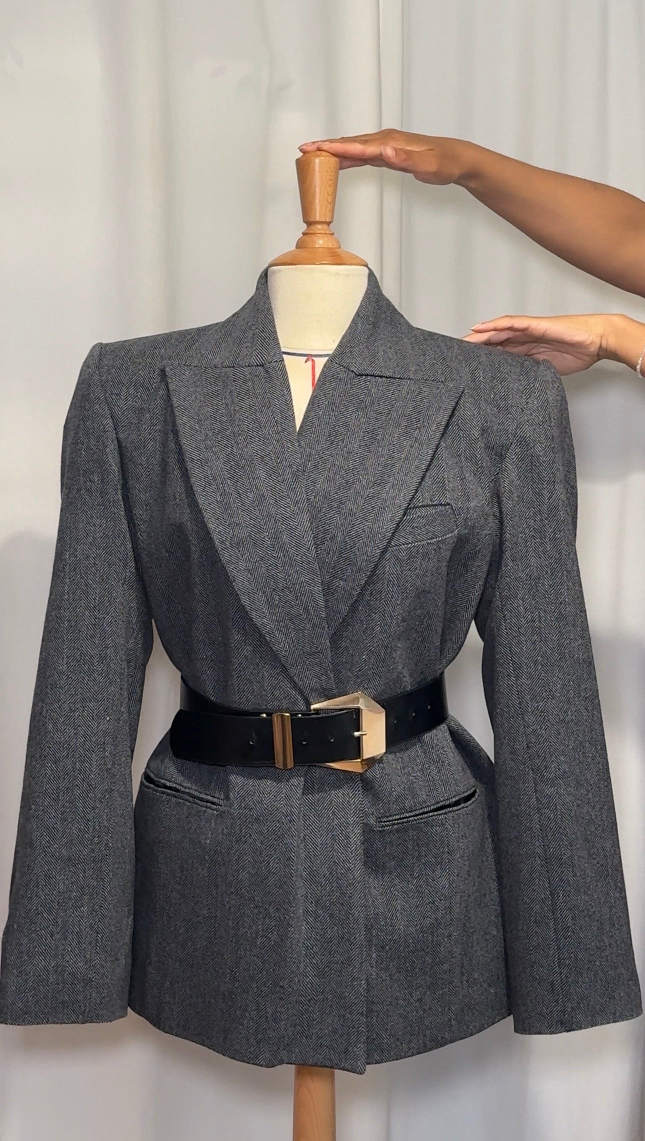 Blazer Oversize Signature — Terra Obscura