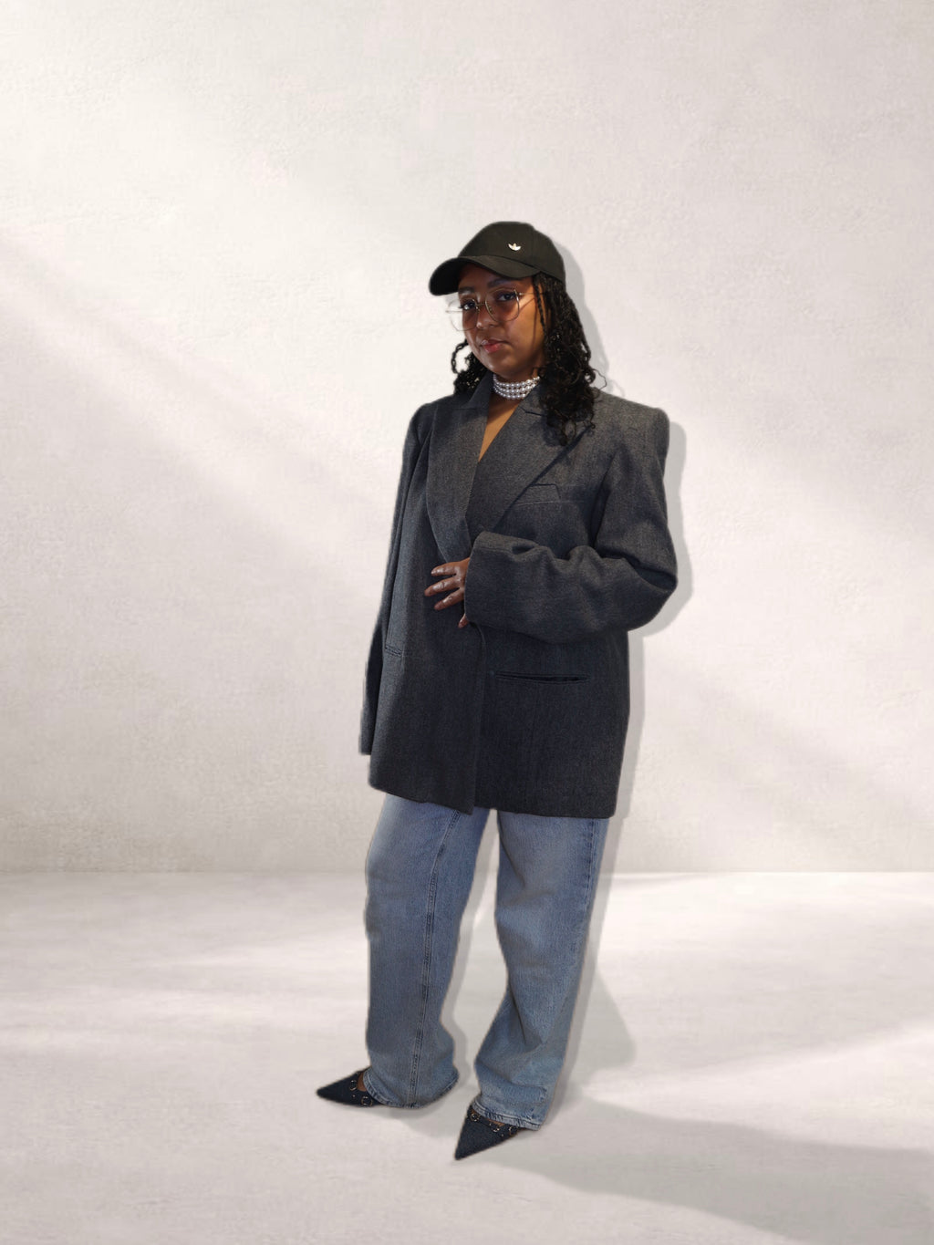Blazer Oversize Signature — Terra Obscura