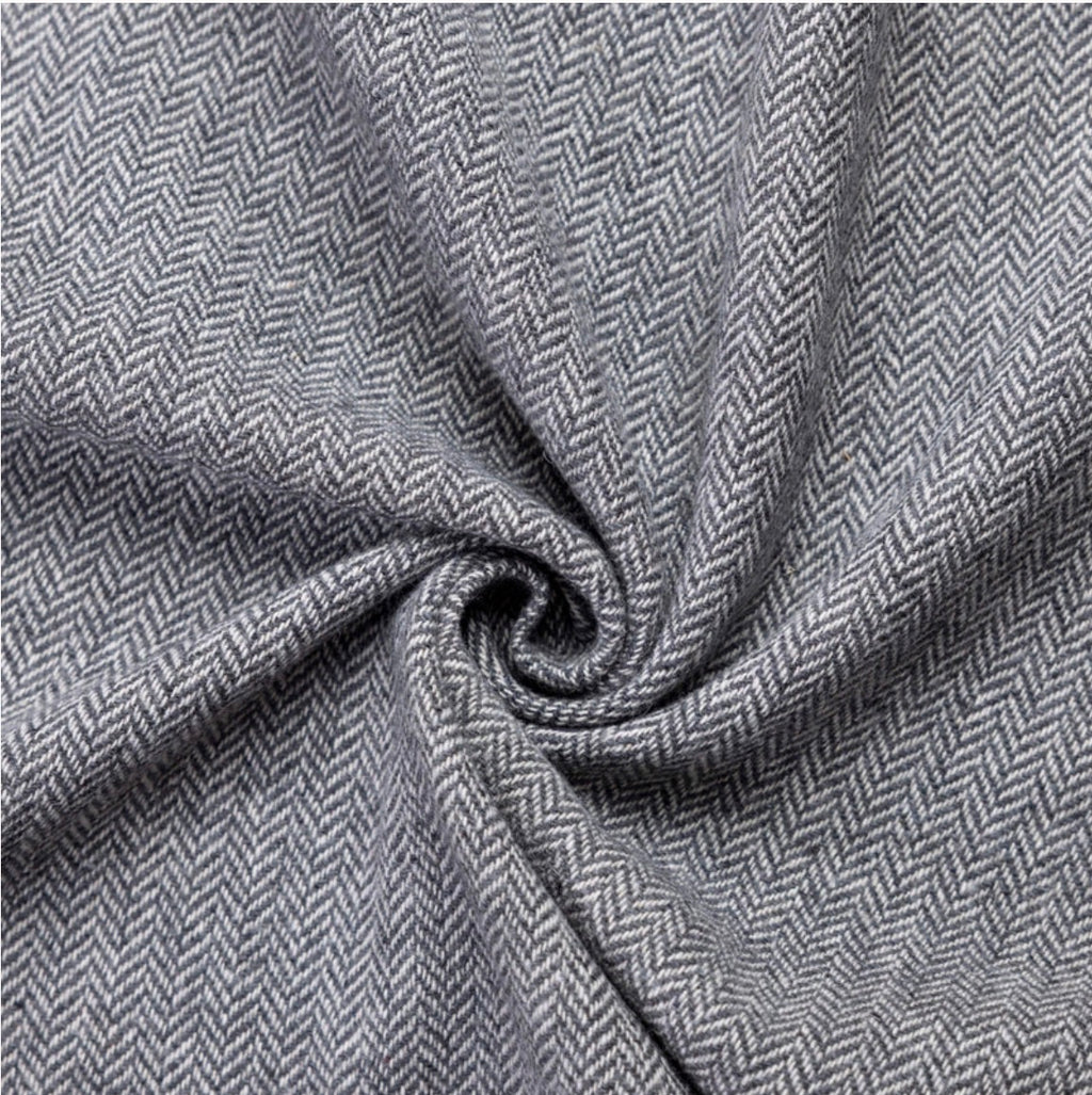 Blazer Oversize Signature — Terra Obscura - Gris