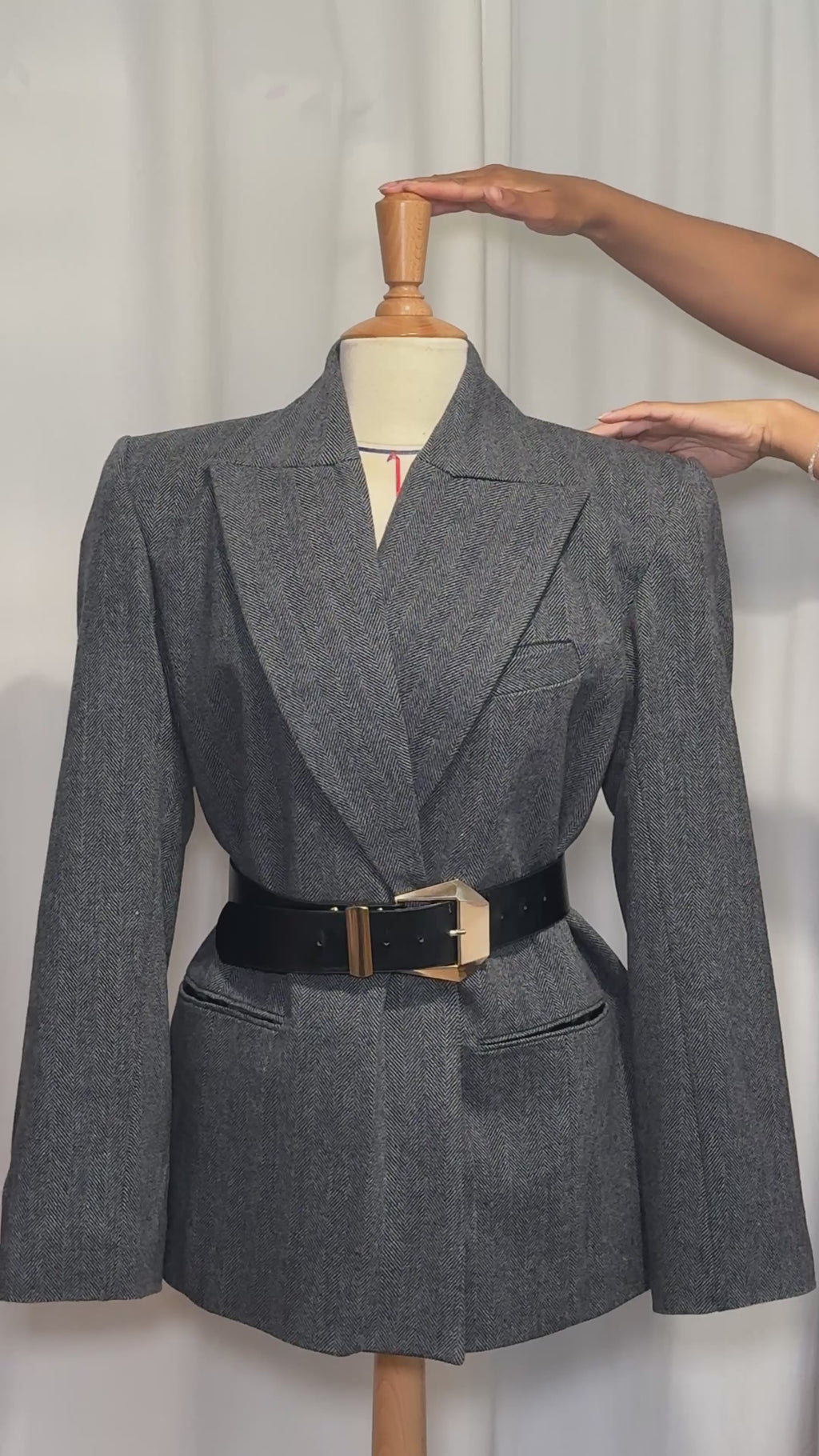 Blazer Oversize Signature — Terra Obscura
